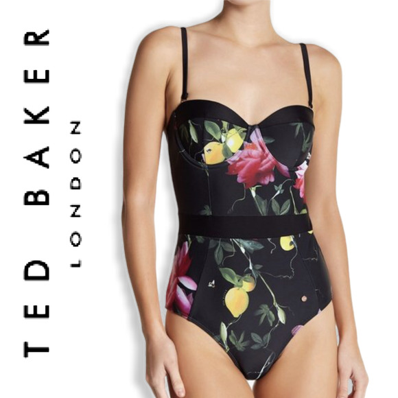 Ted Baker Other - Ted Baker Citrus Bloom One-Piece Cup Swimsuit